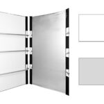 Peri Bounce reflektor valge/hõbe 1.5x2m