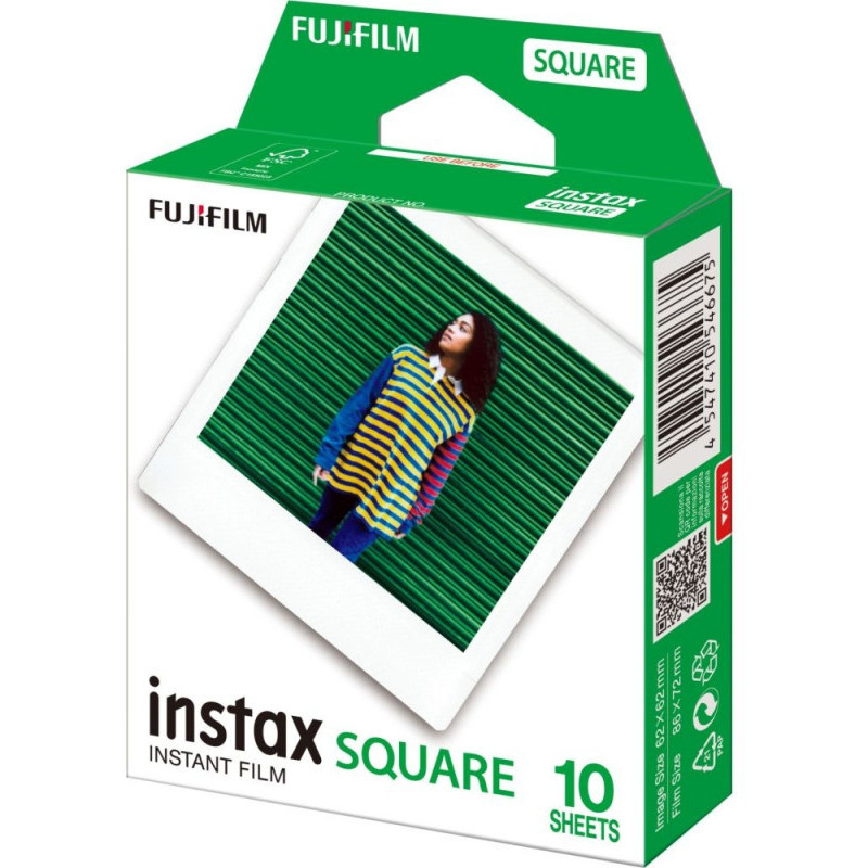 fujifilm-instax-square-1x10 FUJIFILM INSTAX Square film 10 fotot - Pilt 1