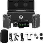 HOLLYLAND Lark Max dual juhtmevaba mikrofoni süsteem + LAV-mikrofonid