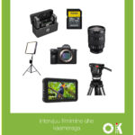 Intervjuu filmimine ühe Sony kaameraga