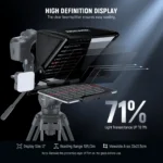 Neewer X12 II teleprompter + pult (kuni 7,9" / 20cm)