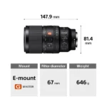 Sony FE 100MM F2.8 MACRO GM OSS (SEL100M28GM) - Image 3