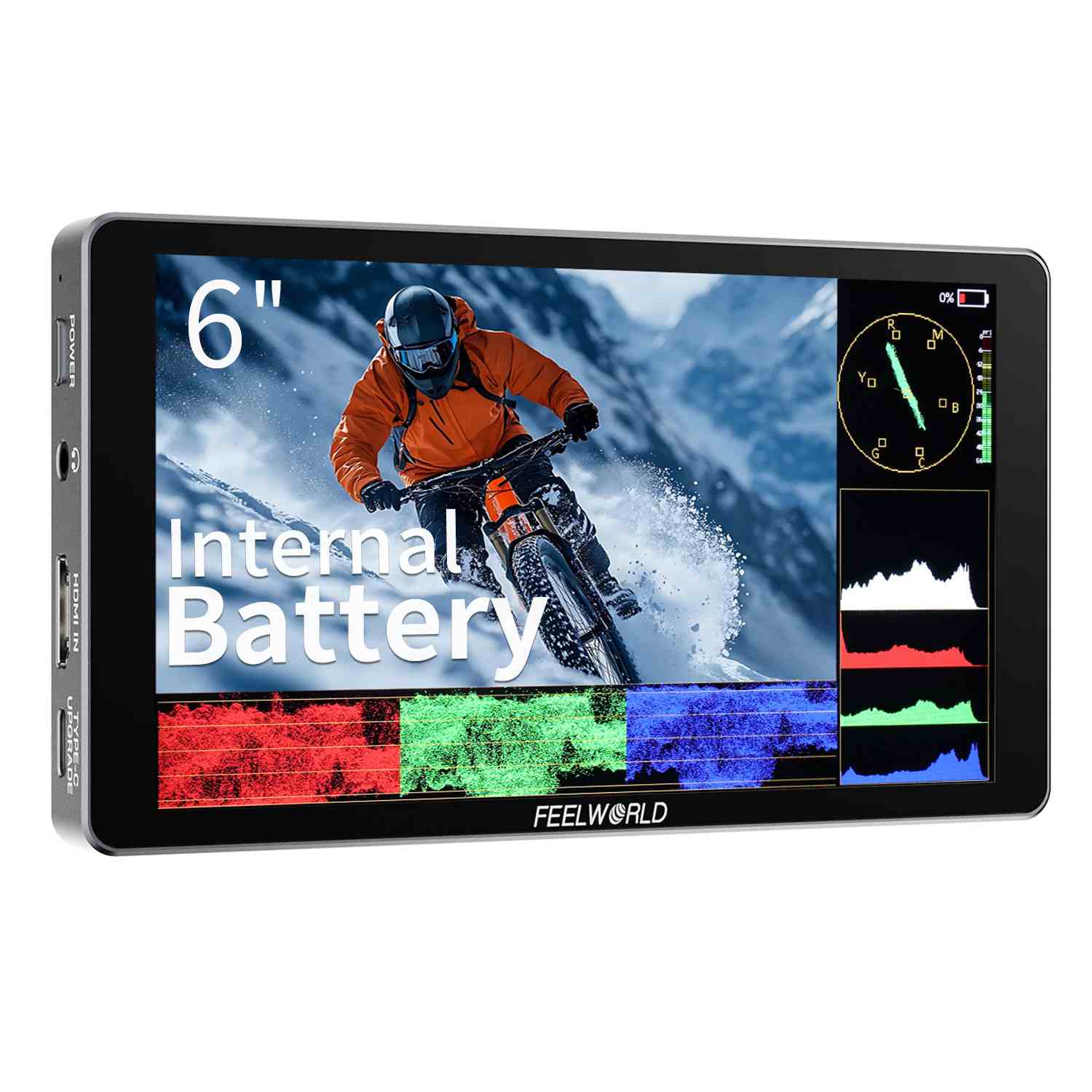feelworld-p6xl-1 Feelworld P6XL 6" monitor (+päiksevari) - Pilt 1