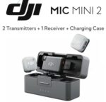DJI Mic Mini 2S juhmtevaba mikrofon (2TX + 1RX) telefonile-kaamerale 32-bit