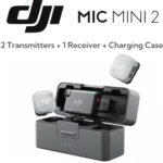 DJI Mic Mini 2S juhmtevaba mikrofon (2TX + 1RX) telefonile-kaamerale 32-bit